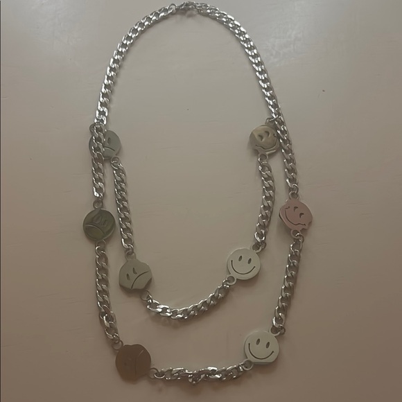 Dolls Kill Jewelry - Dolls Kill Multicolor Smiley Necklace